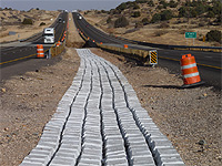 Tucumcari I-40 Median Installation